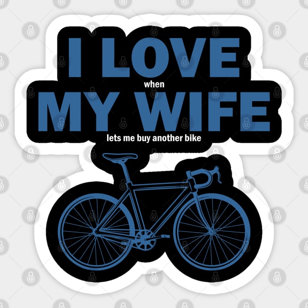 I LOVE MY WIFE Sticker by Cartel